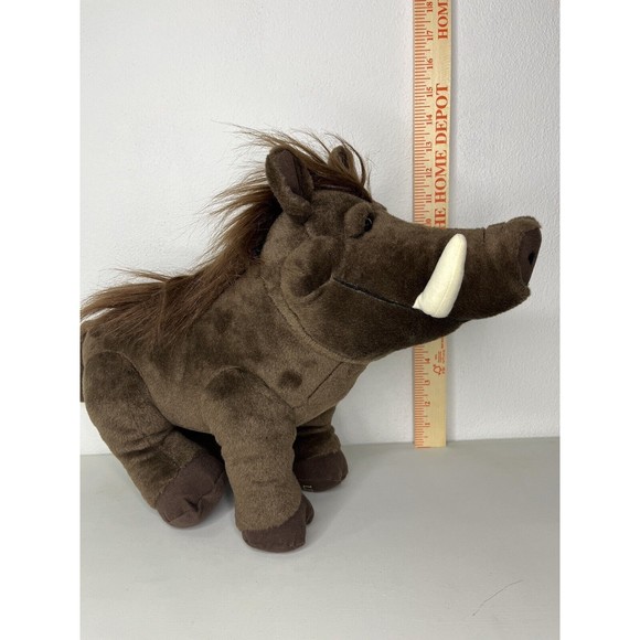 Build A Bear Workshop Disney The Lion King Pumbaa Warthog Plush Stuffed Animal - Picture 7 of 7